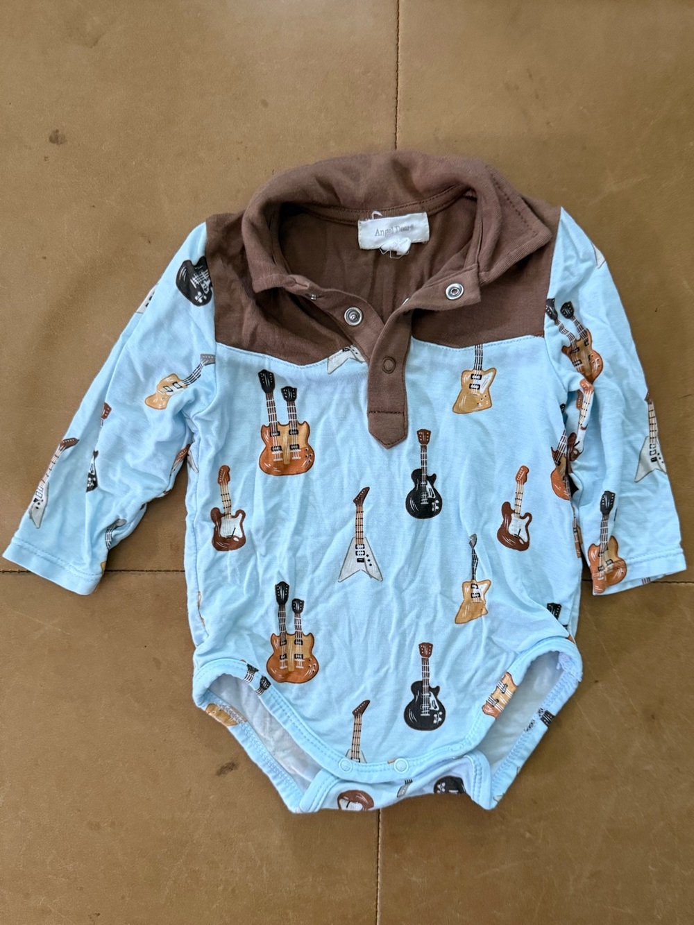 Angel Dear Viscose Bamboo Onesie 0-3M